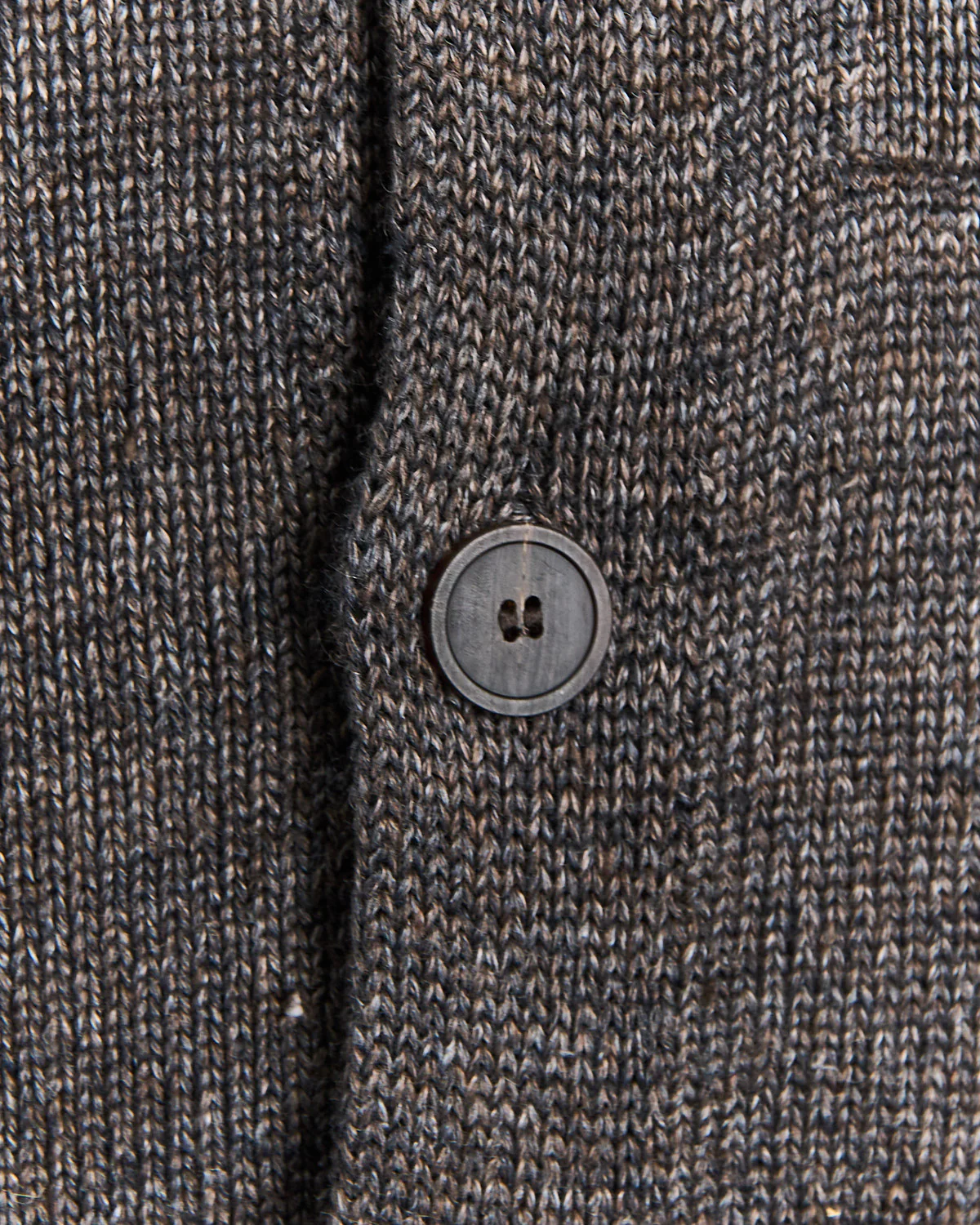 Signature 100% Washed Linen Charcoal Marl Shirt Jacket - Image 3