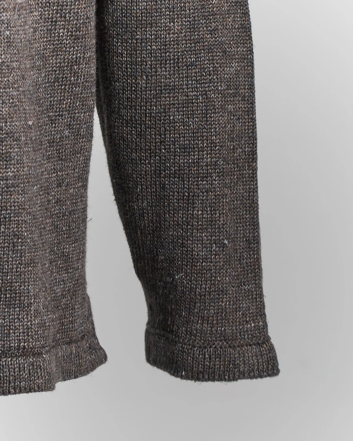 Signature 100% Washed Linen Charcoal Marl Shirt Jacket - Image 9