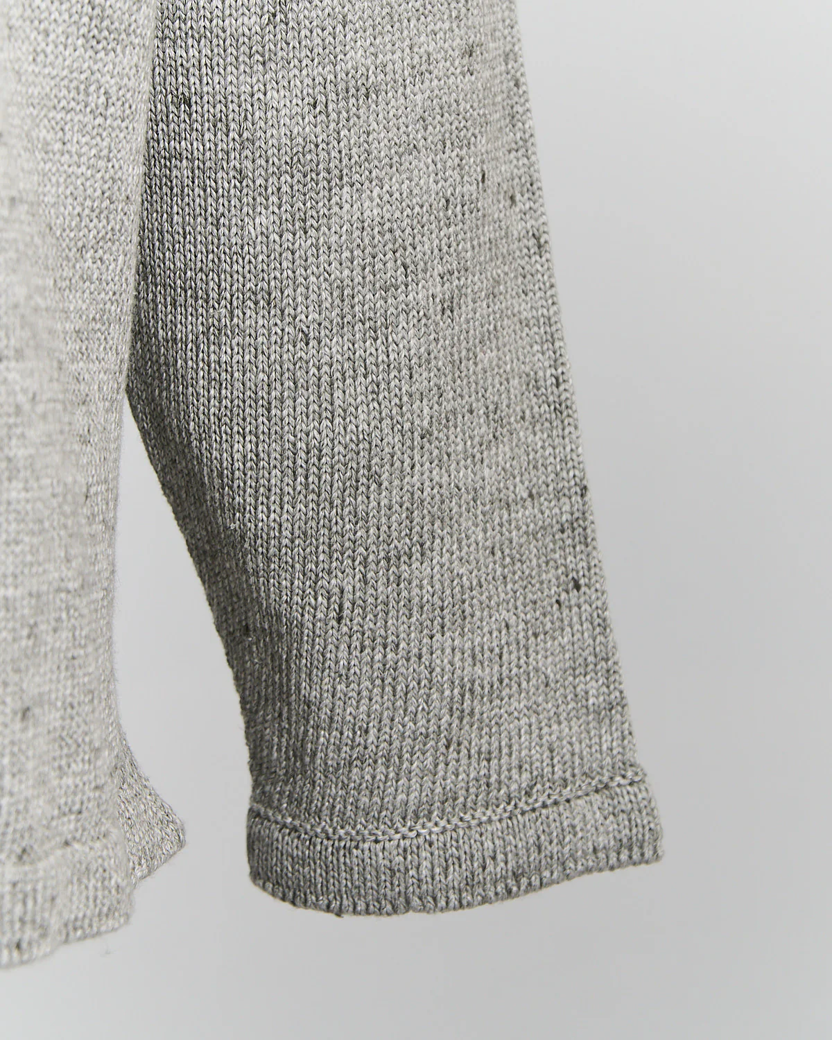 Signature 100% Washed Linen Light Grey Mix Shirt Jacket - Image 7