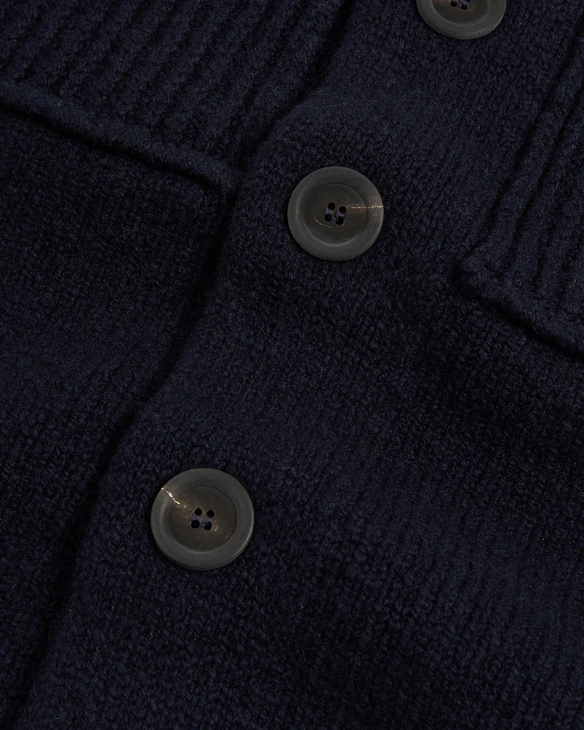 Wool-Cashmere Classic Storm Sweater Jacket - Image 5