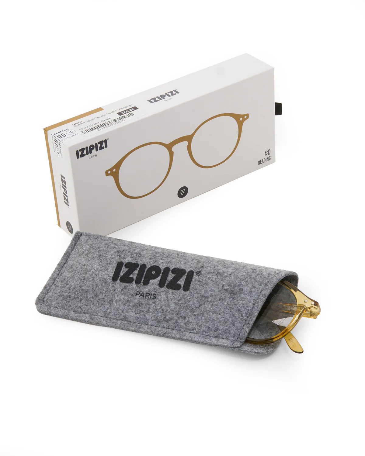Golden Green "Iconic Pantos" Reading Glasses #D - Image 4