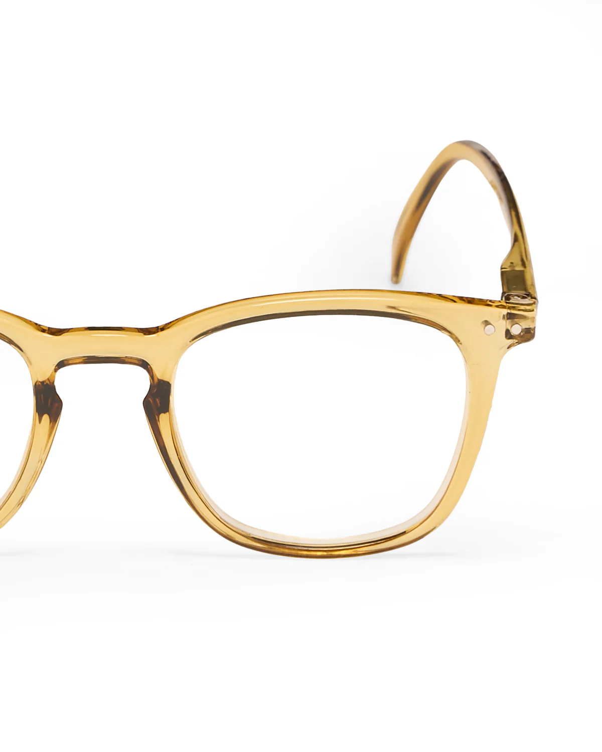 Golden Green "Iconic Rectangle" Reading Glassses #E - Image 3