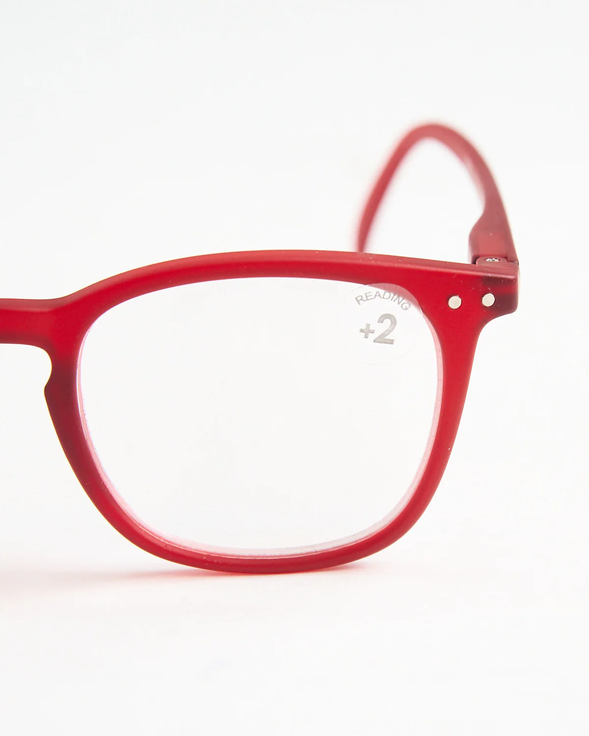 Red ''Trapeze' Reading Glasses - Image 2