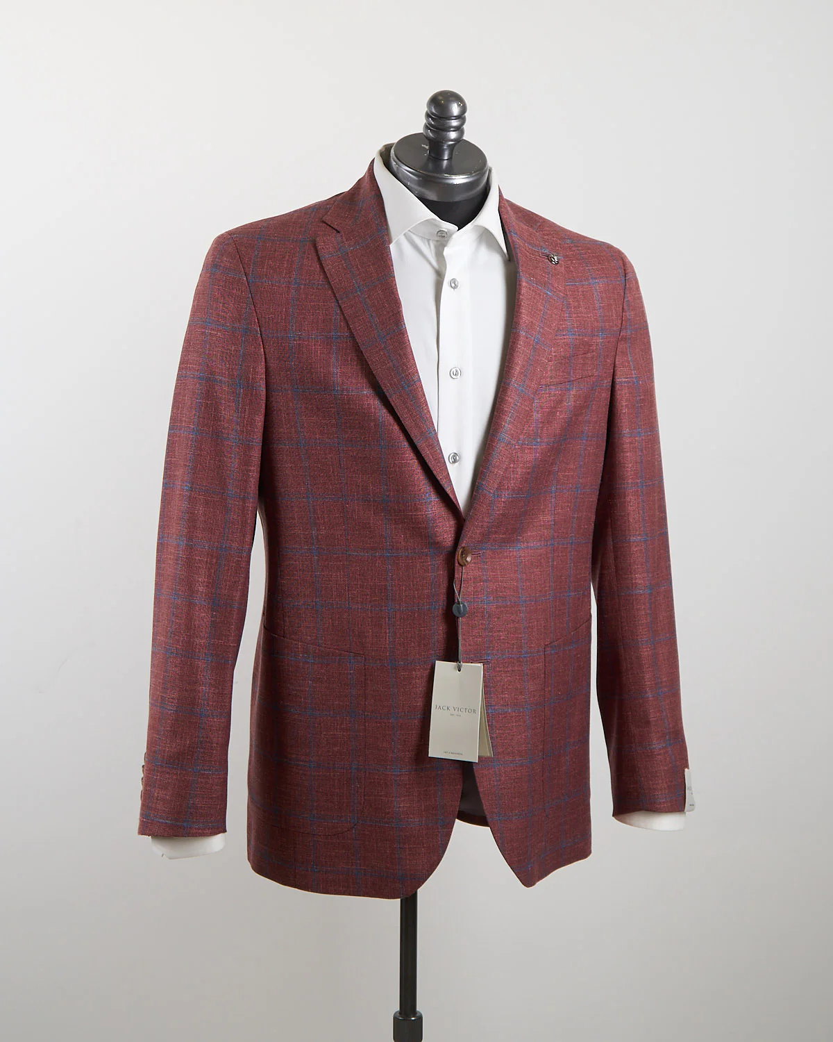 Stretch Summertime Check Hopsack Soft Jacket