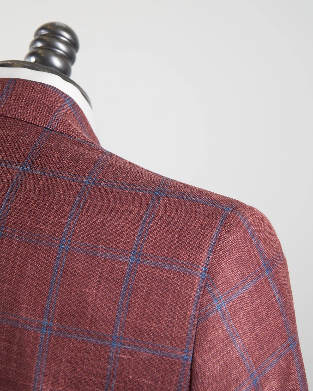 Stretch Summertime Check Hopsack Soft Jacket - Image 4