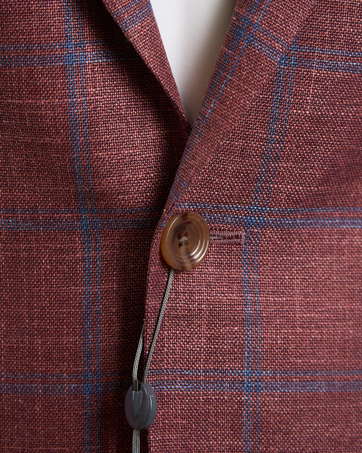 Stretch Summertime Check Hopsack Soft Jacket - Image 5