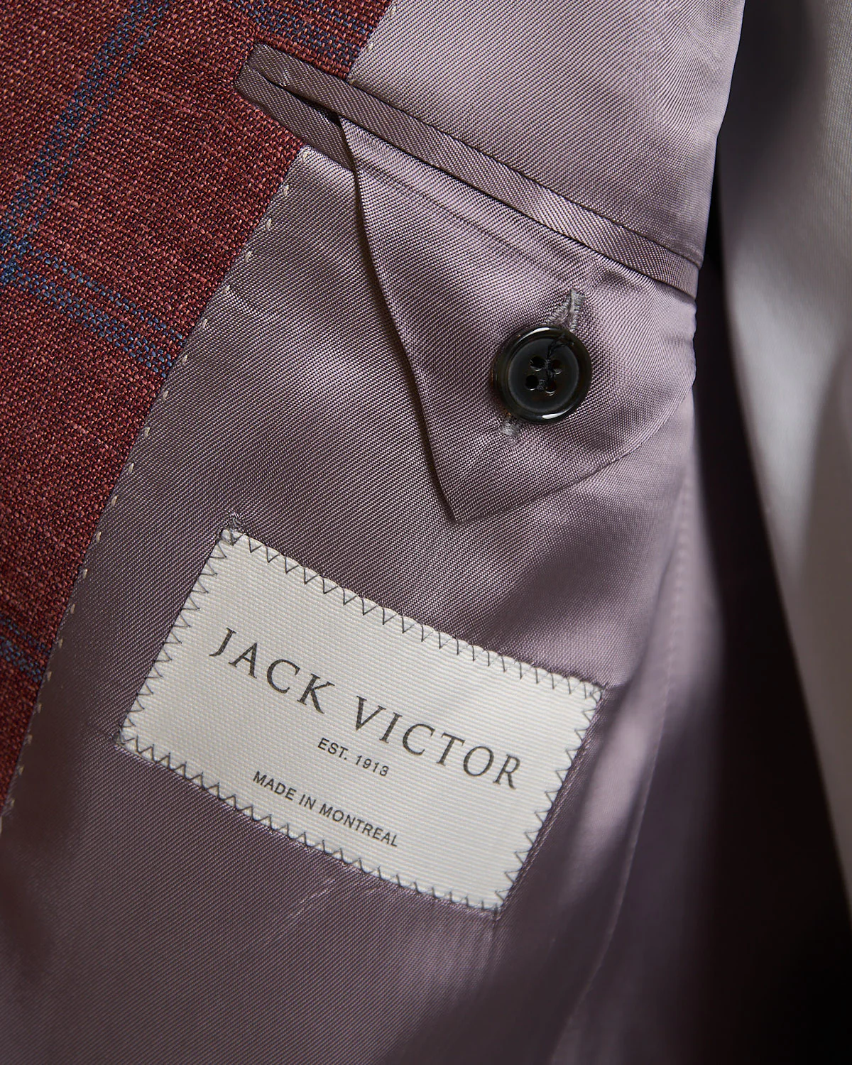 Stretch Summertime Check Hopsack Soft Jacket - Image 8
