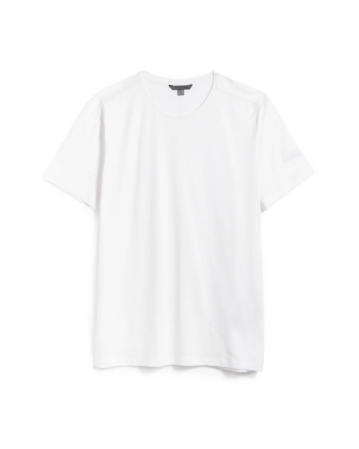Amato Regular Fit Ss Crew With Shoulder Detail