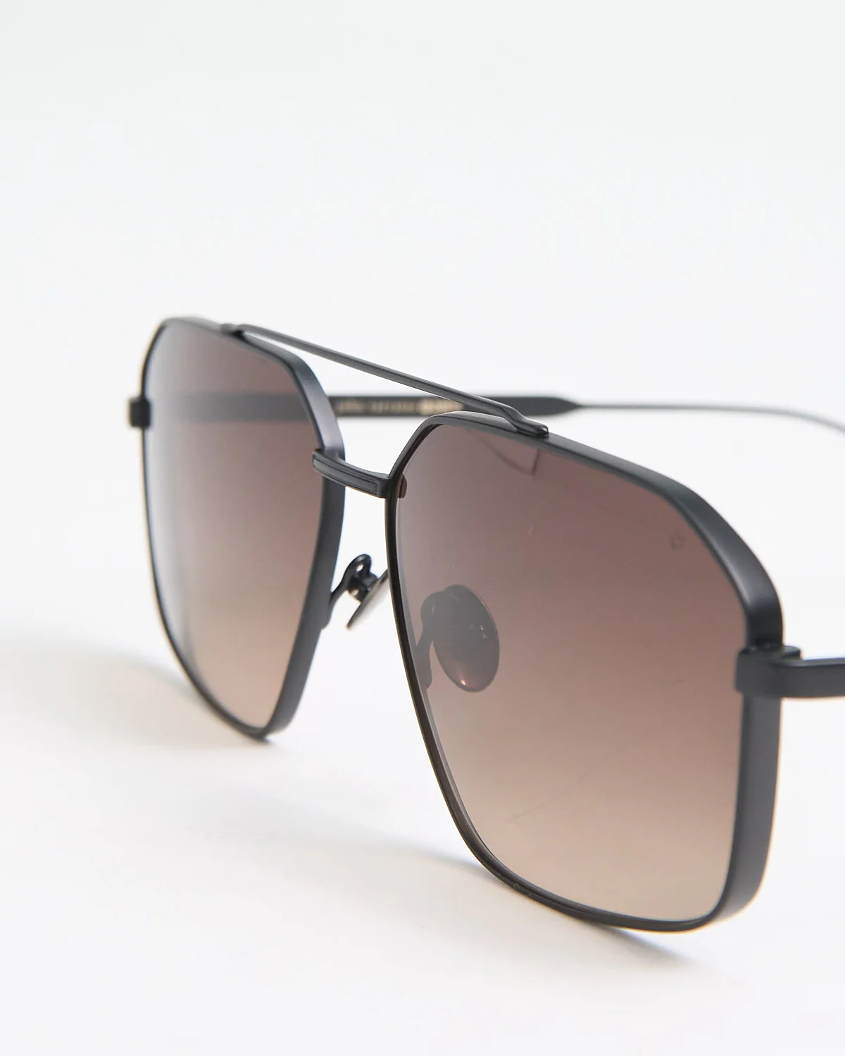 Matte Black Metal Frame SJV563 Sunglasses - Image 3