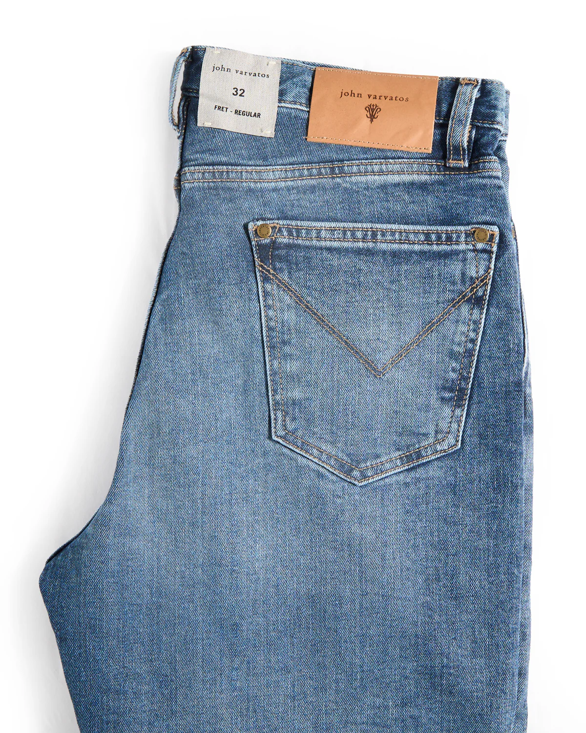 Fret Regulat Fit Jeans - Image 5