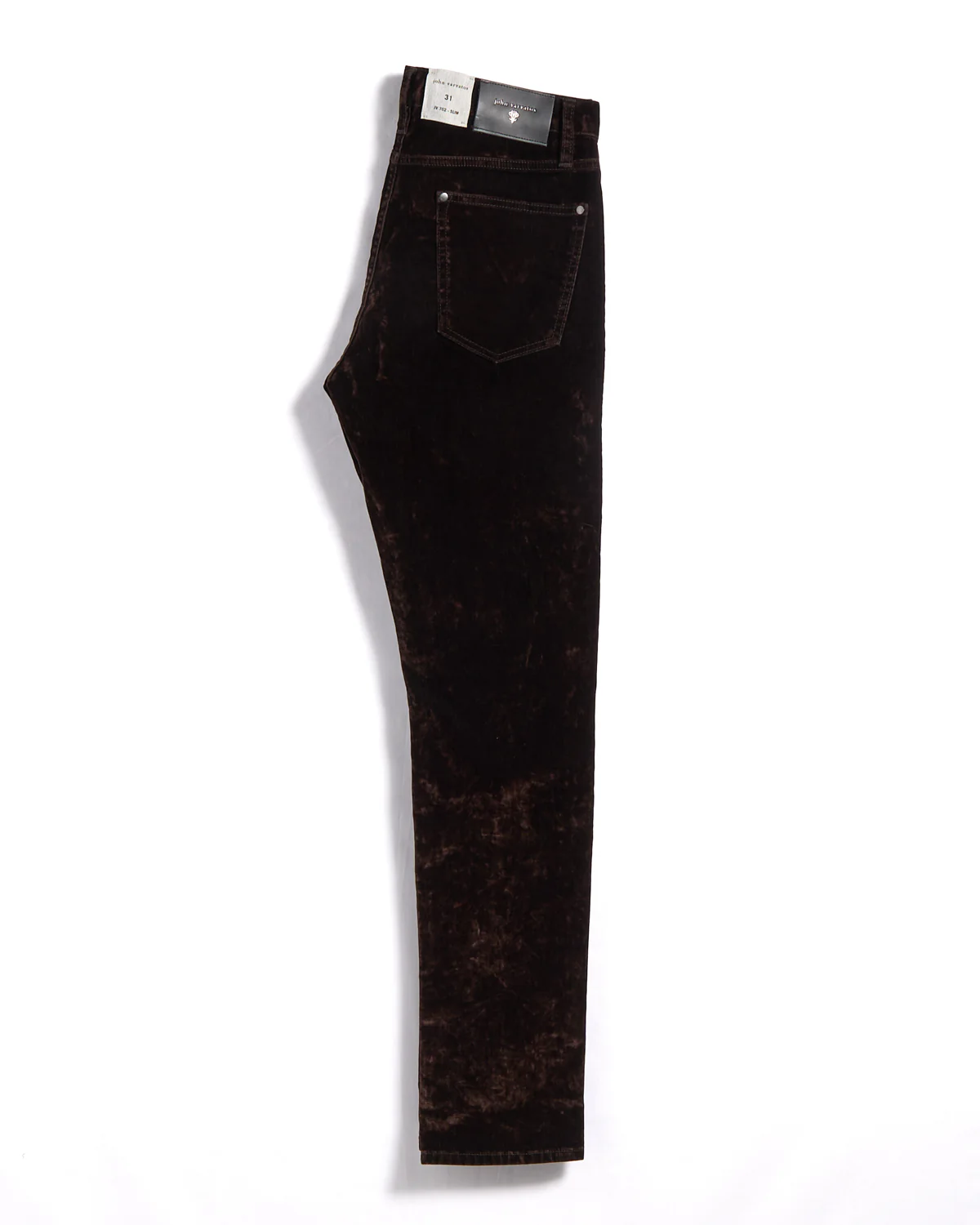 J702 Velvet 5 Pocket Pants - Image 3
