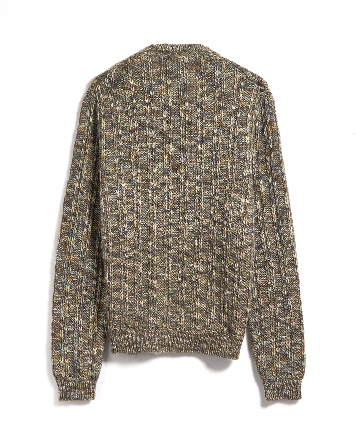 Regular Fit Ls Crewneck With Vertical Jersey Purl - Image 3