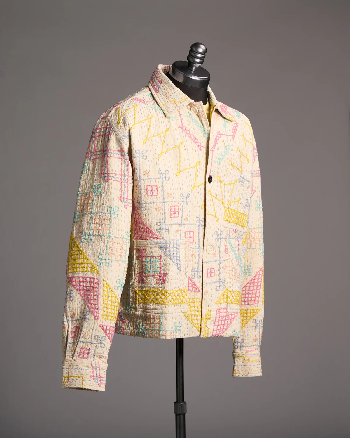 1 Of 1 Suzani Hand Embroidered Jacket