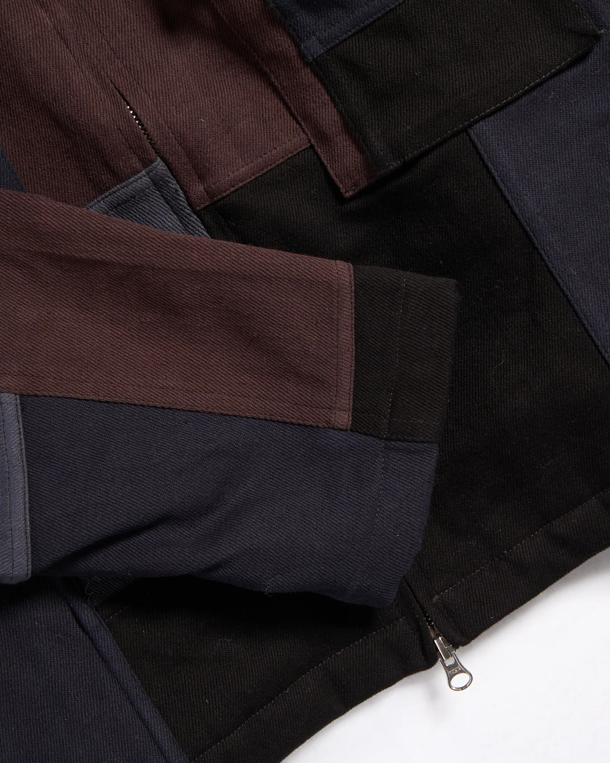 Alfred Handloom Cotton Patchwork Jacket - Image 8