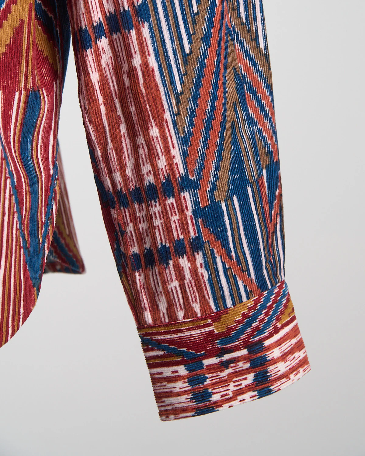 Relaxed Fit Hand Block Printed 'Luis' Overshirt - Image 6