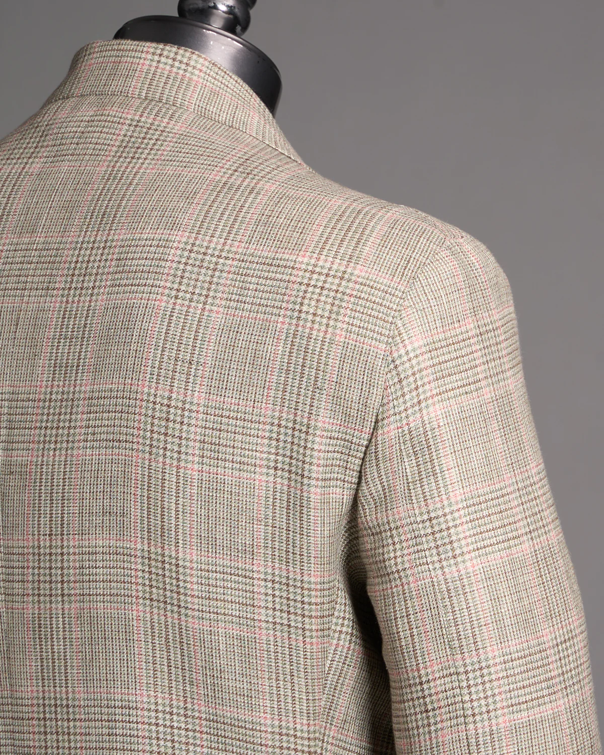 Glencheck Linen-Wool Sport Jacket - Image 4