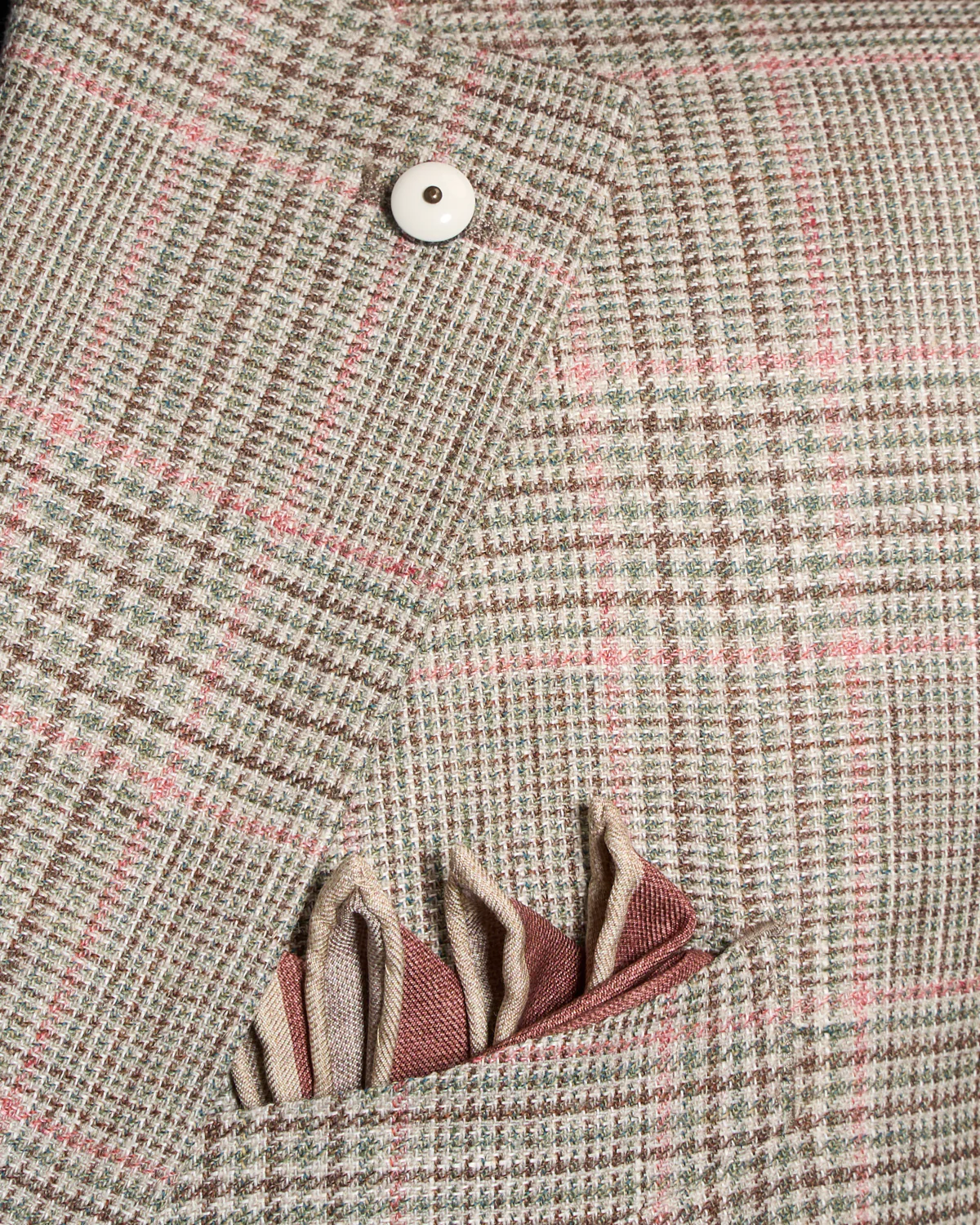 Glencheck Linen-Wool Sport Jacket - Image 5