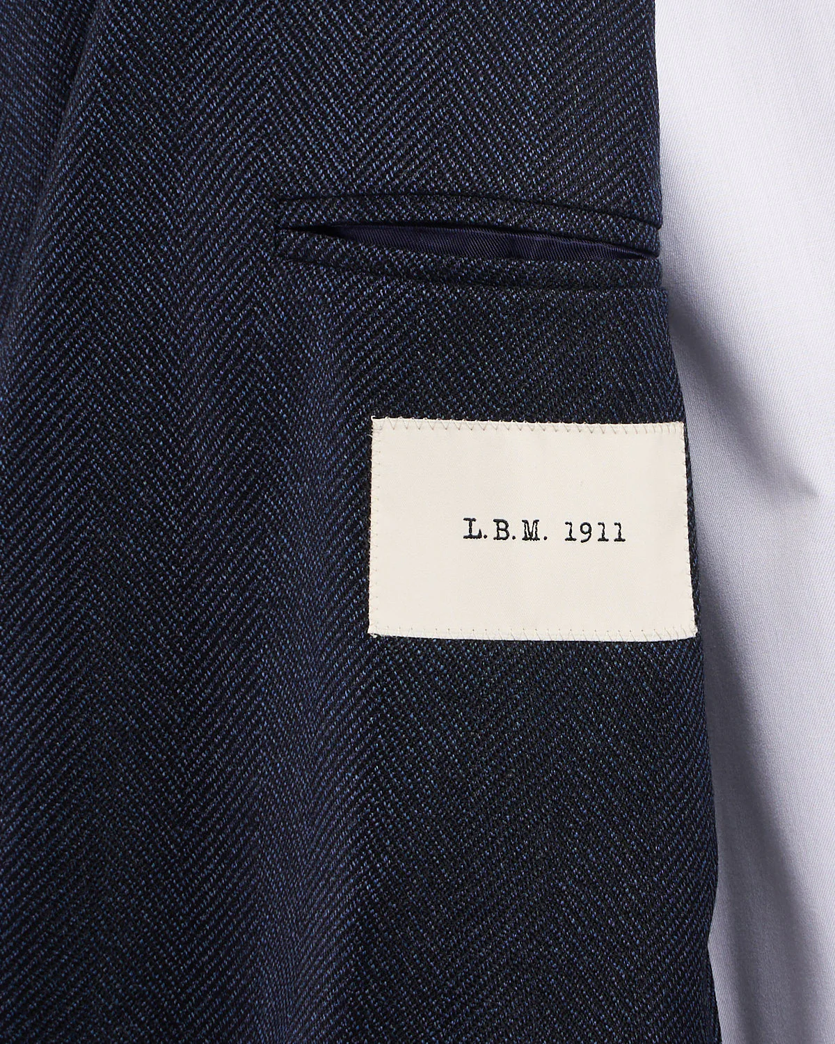 Herringbone Untreated Wool Soft Sport Jacket - Image 6