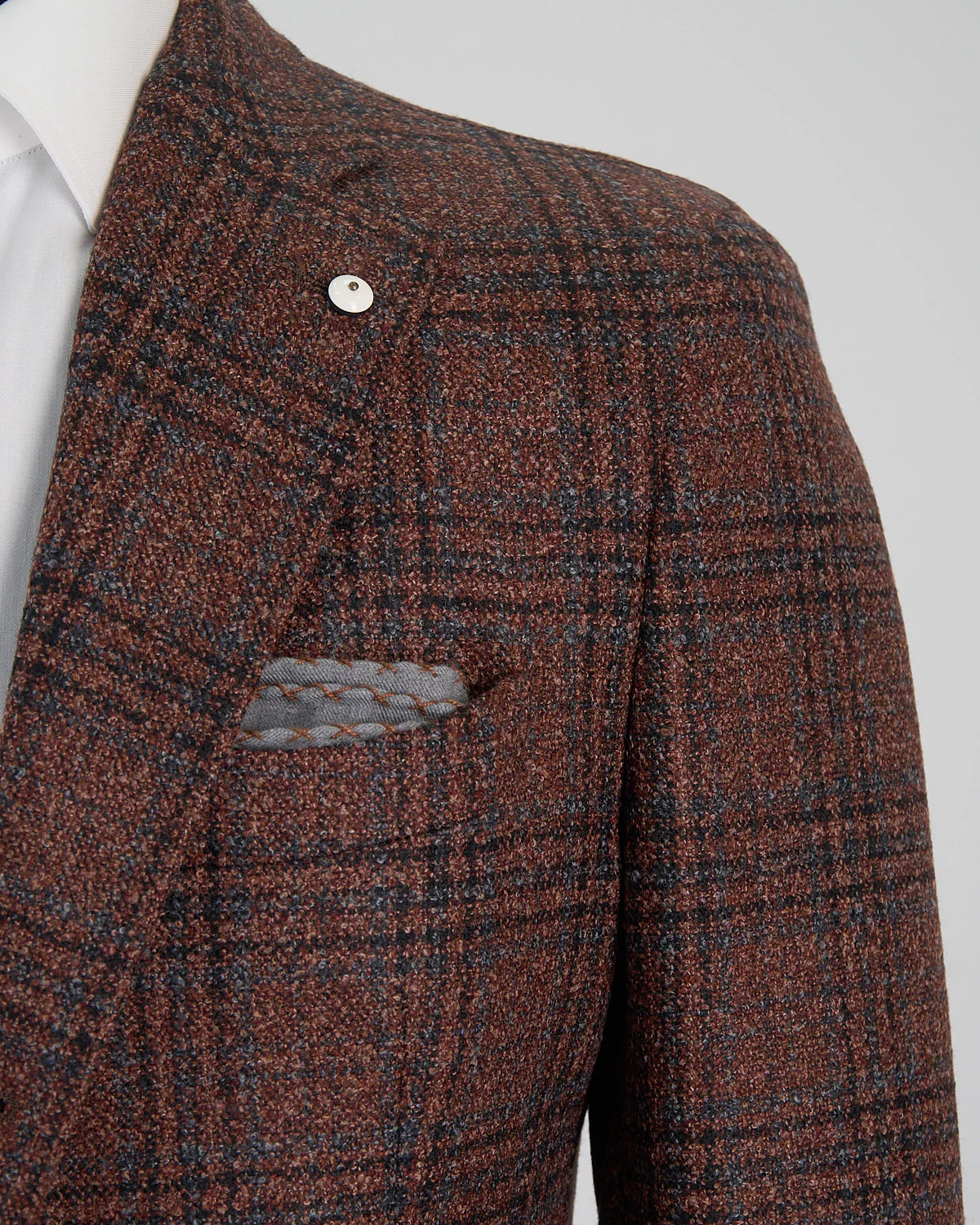 Soft Boucle Glencheck Sport Jacket - Image 4