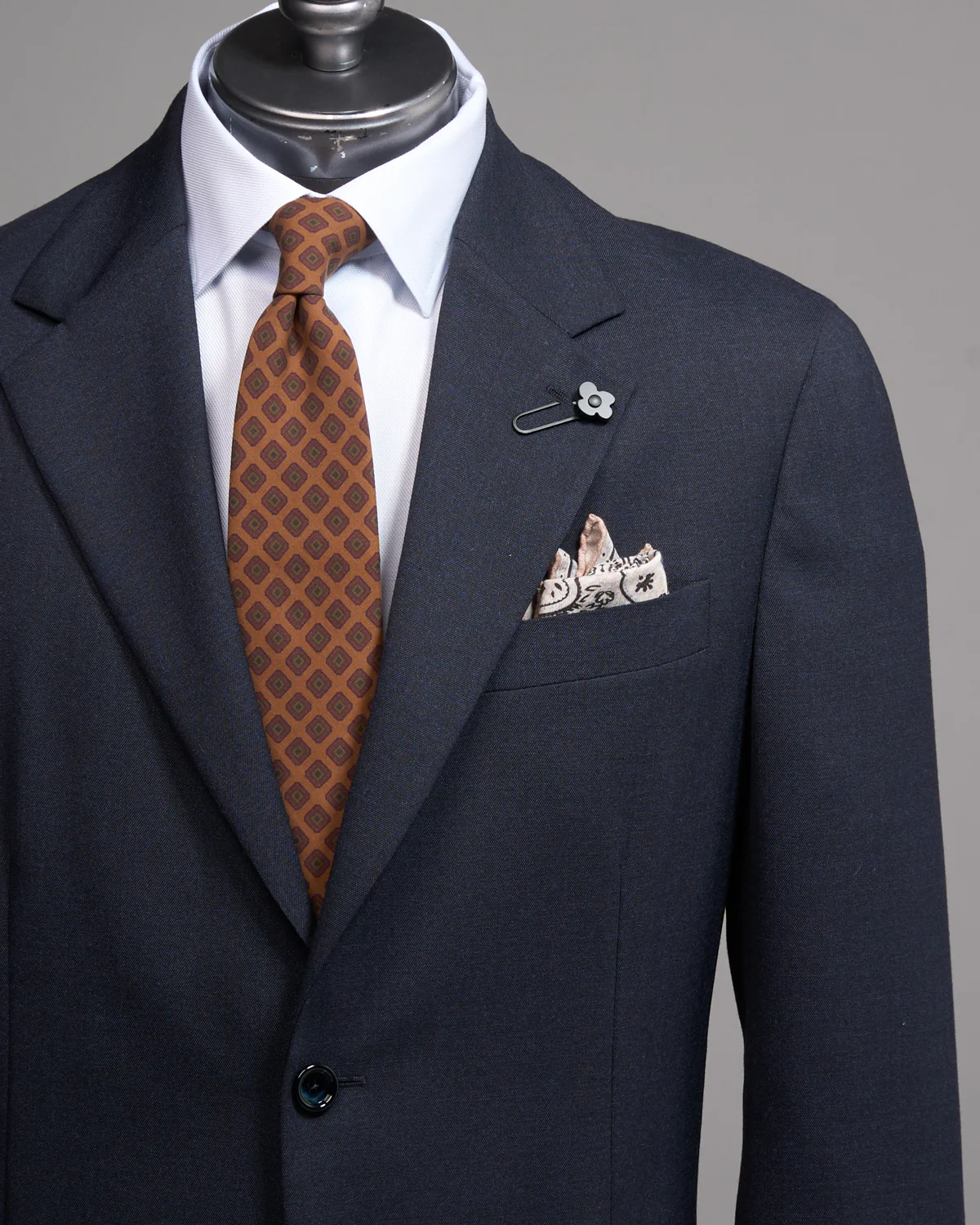 Easy Wear Navy Travel Suit - Image 2