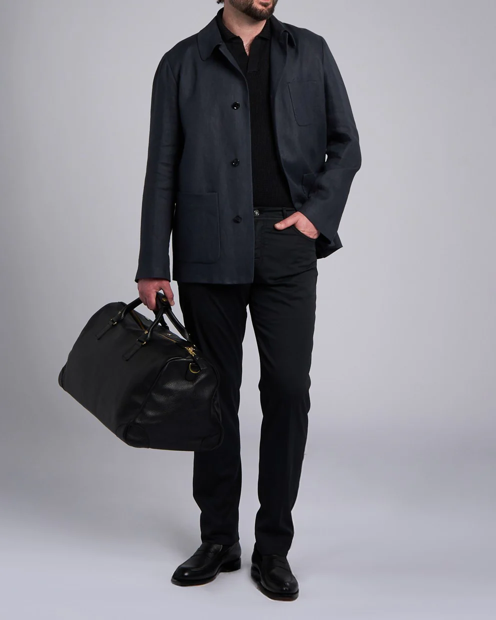 Linen Twill Overshirt