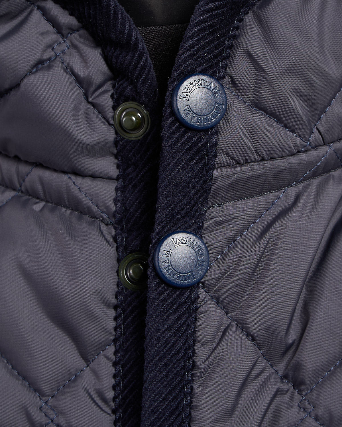 Mickfield Stand Collar Diamond Quilted 100G Wadded Vest - Image 6