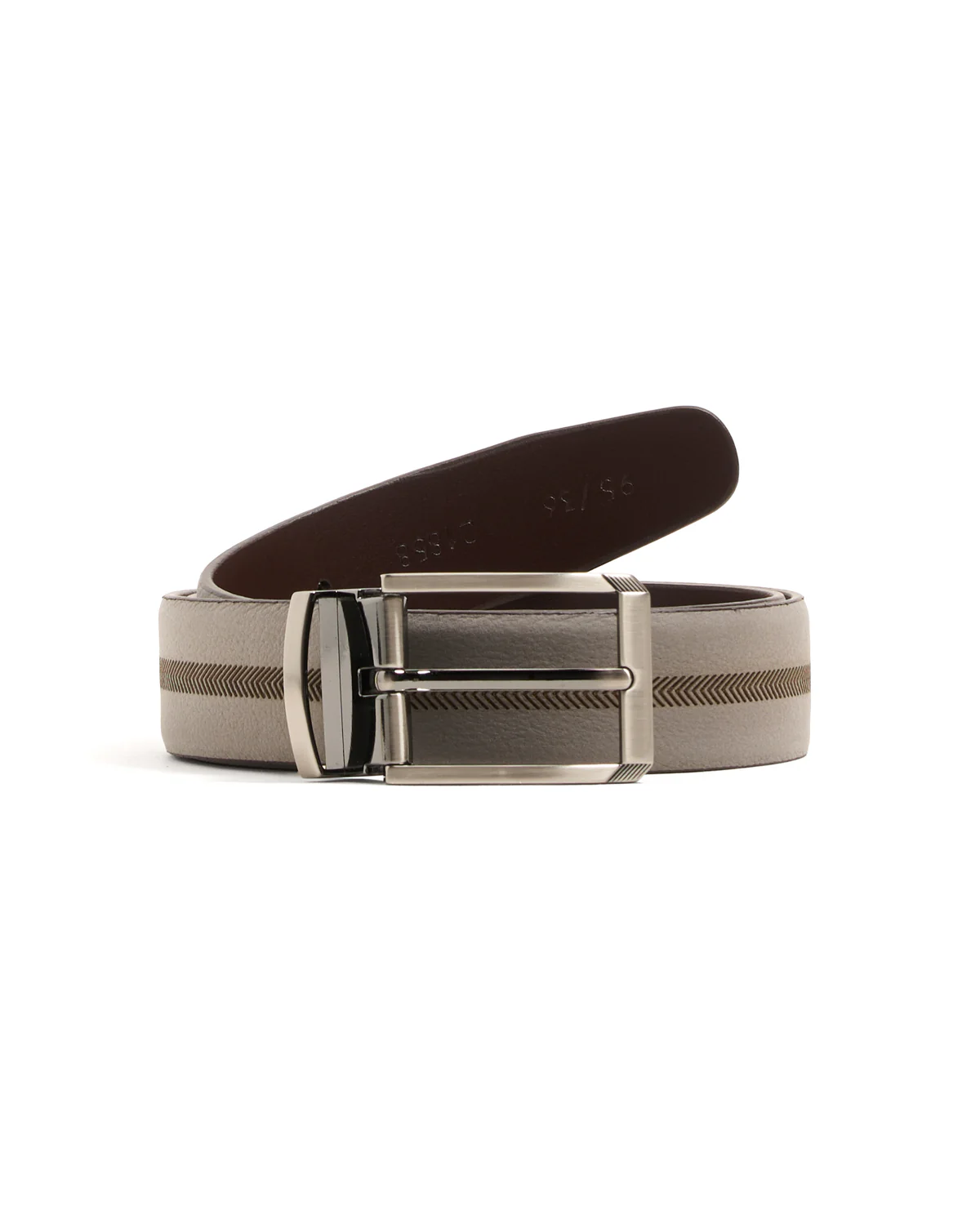 Nubuck Centre Inlay Belt