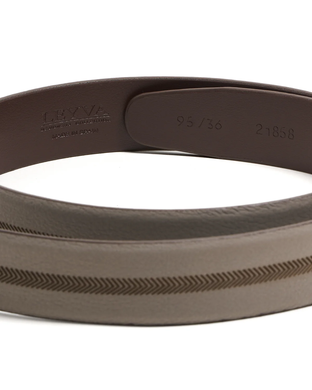 Nubuck Centre Inlay Belt - Image 3