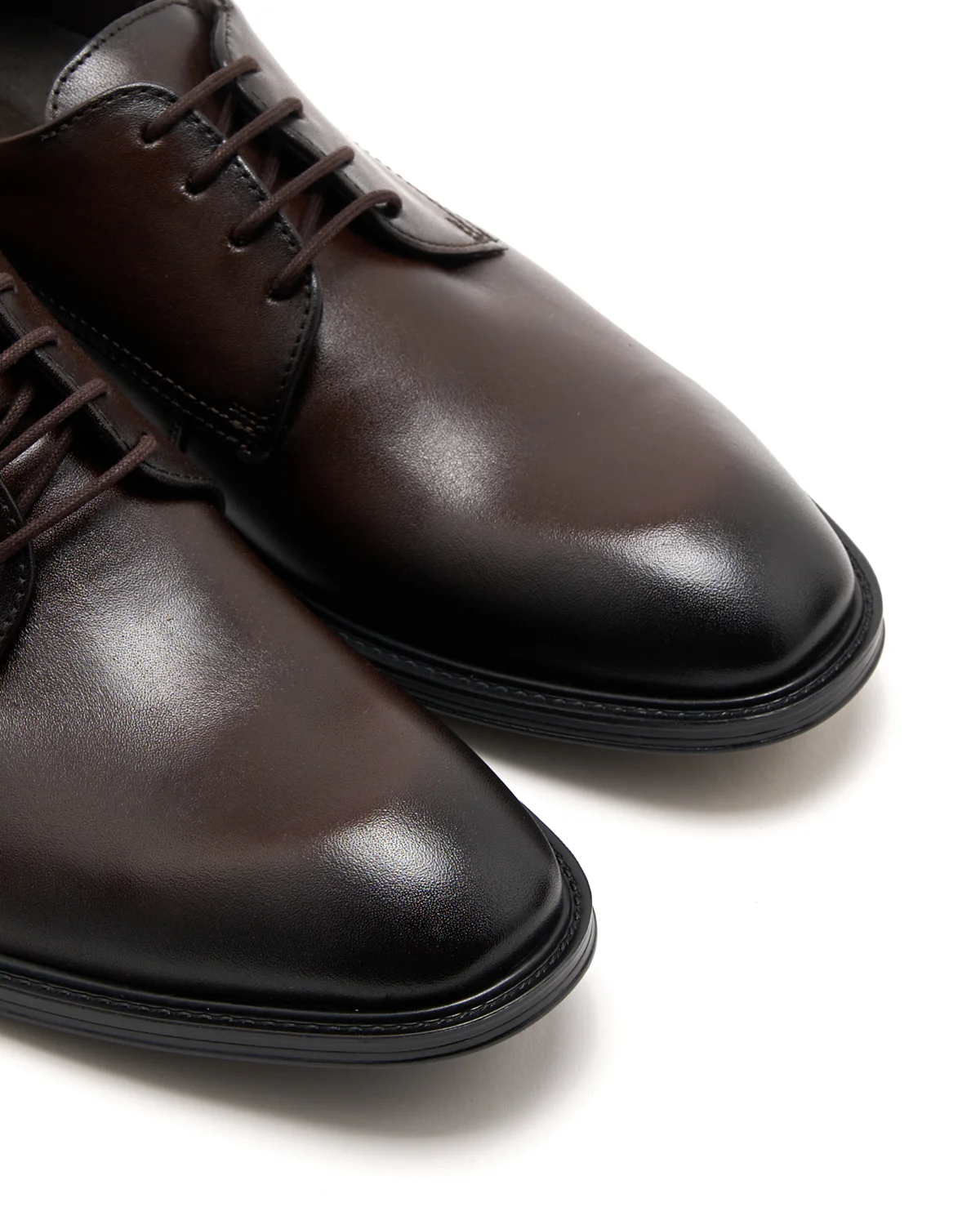 Calf Leather Rubber Sole Dress Shoes - Image 5