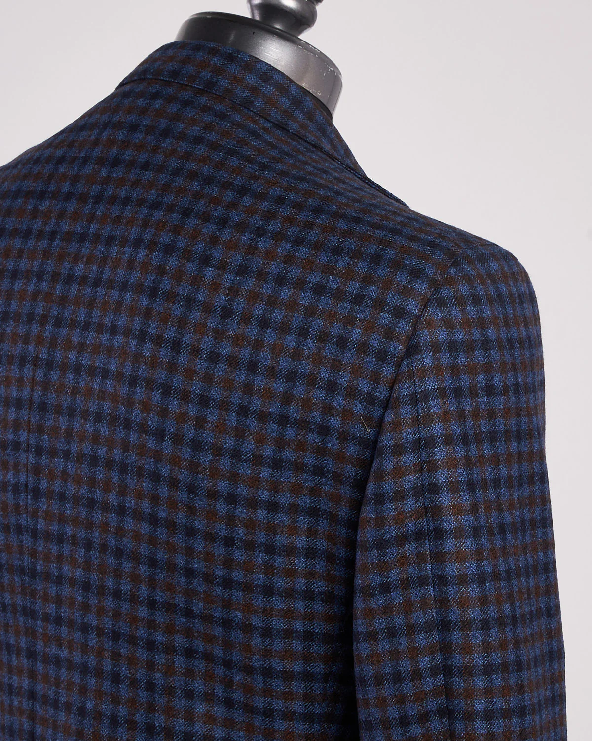 Flannel Gingham Wool Sport Jacket - Image 3