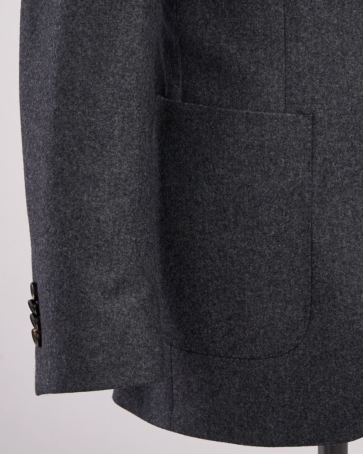 Grey Wool Hybrid Sport Jacket - Image 8