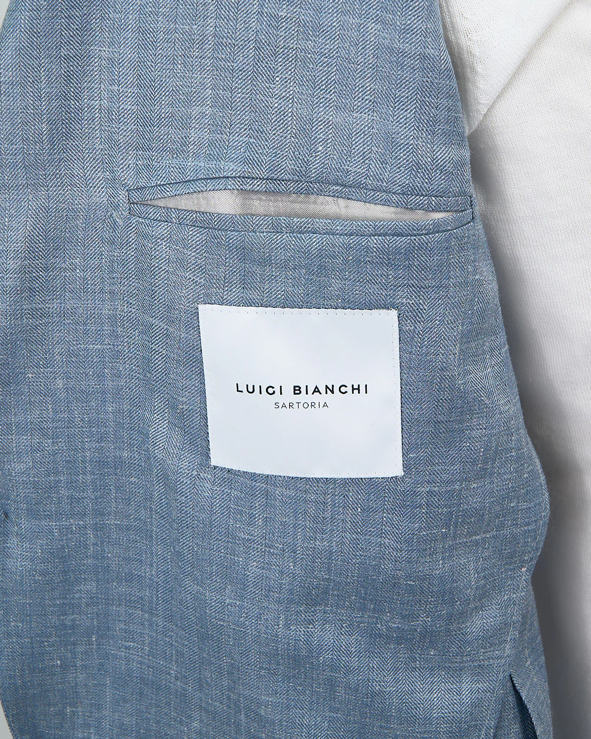 Loro Piana Summertime Tonal Herringbone Jacket - Image 8