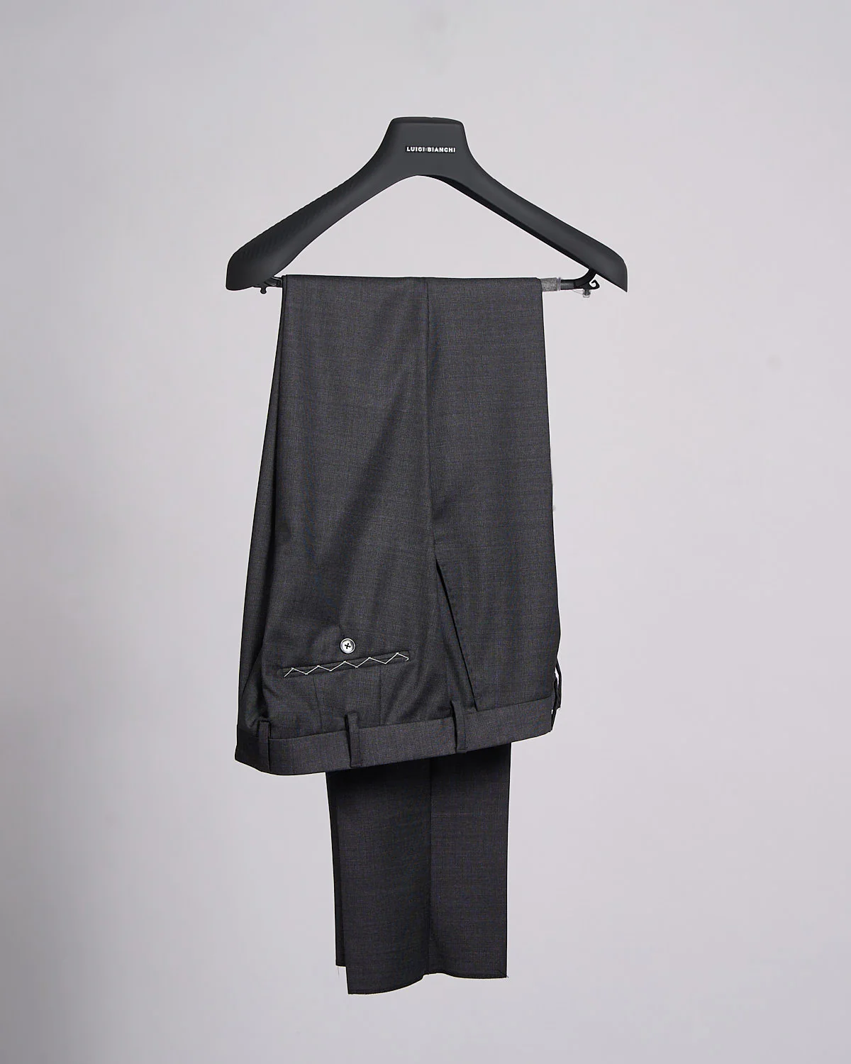 Super 110's Nailhead Barberis Wool All-Season Suit - Image 9