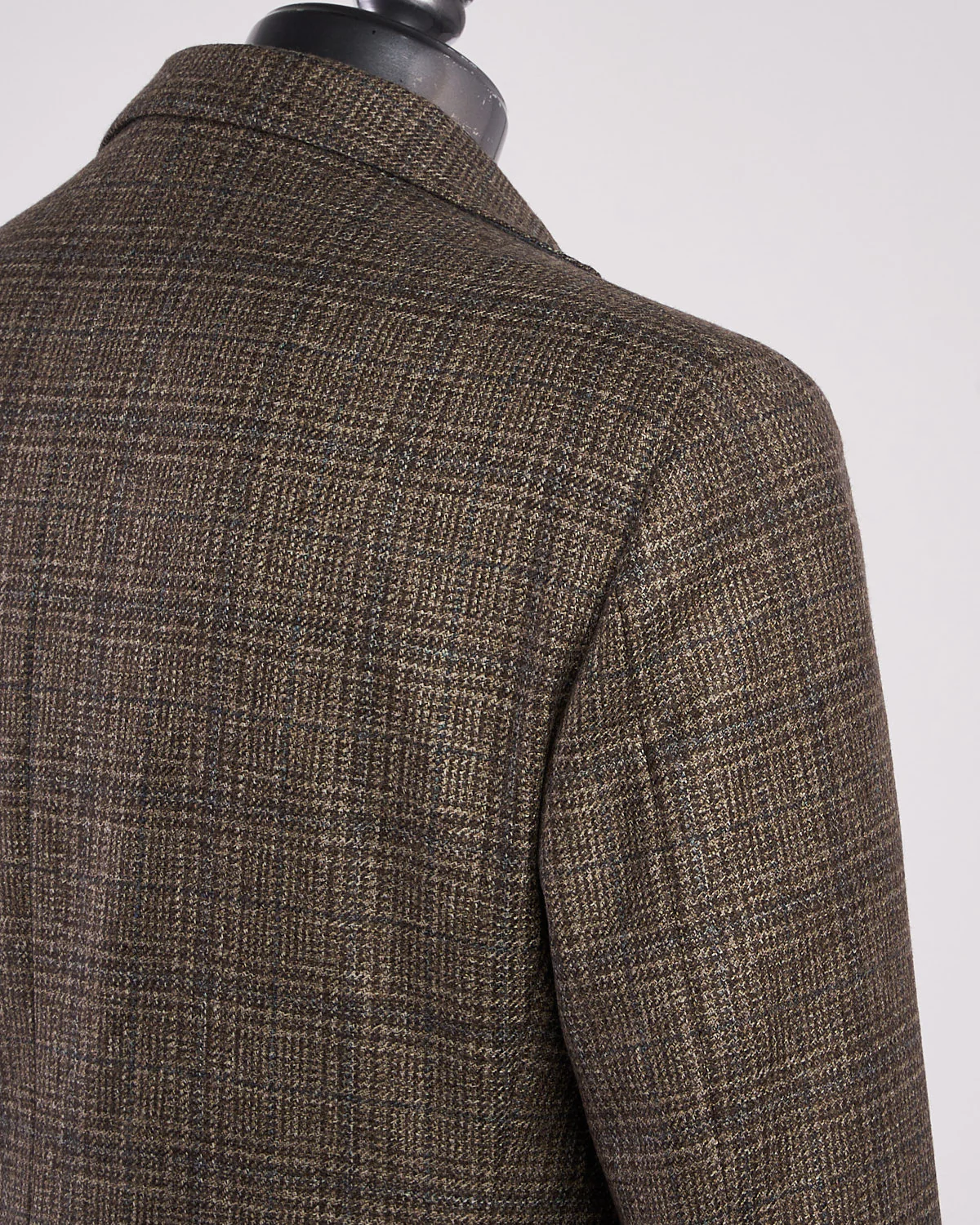 Tonal Check Wool Hybrid Sport Jacket - Image 8