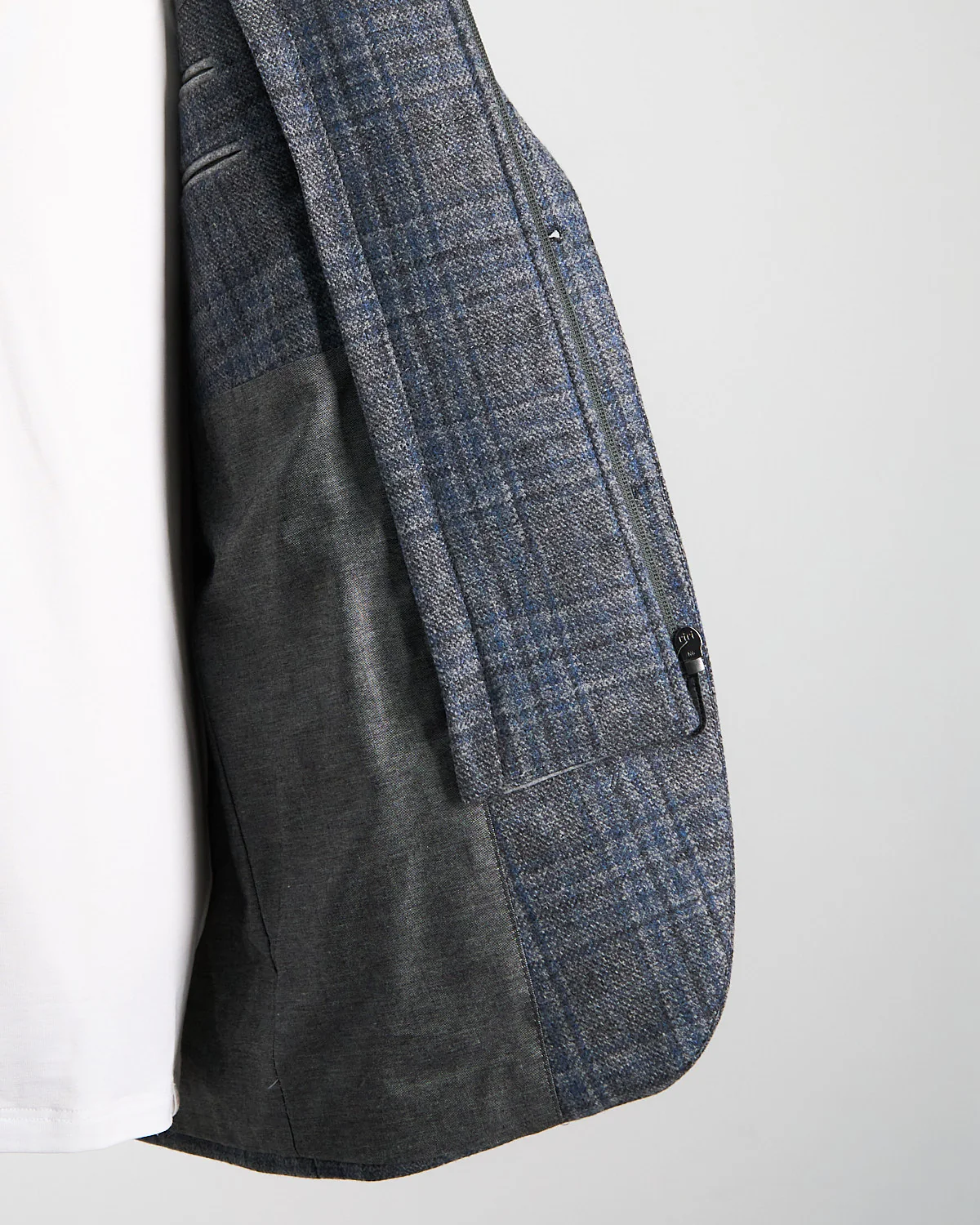 Wool Check Travel Sport Jacket - Image 7