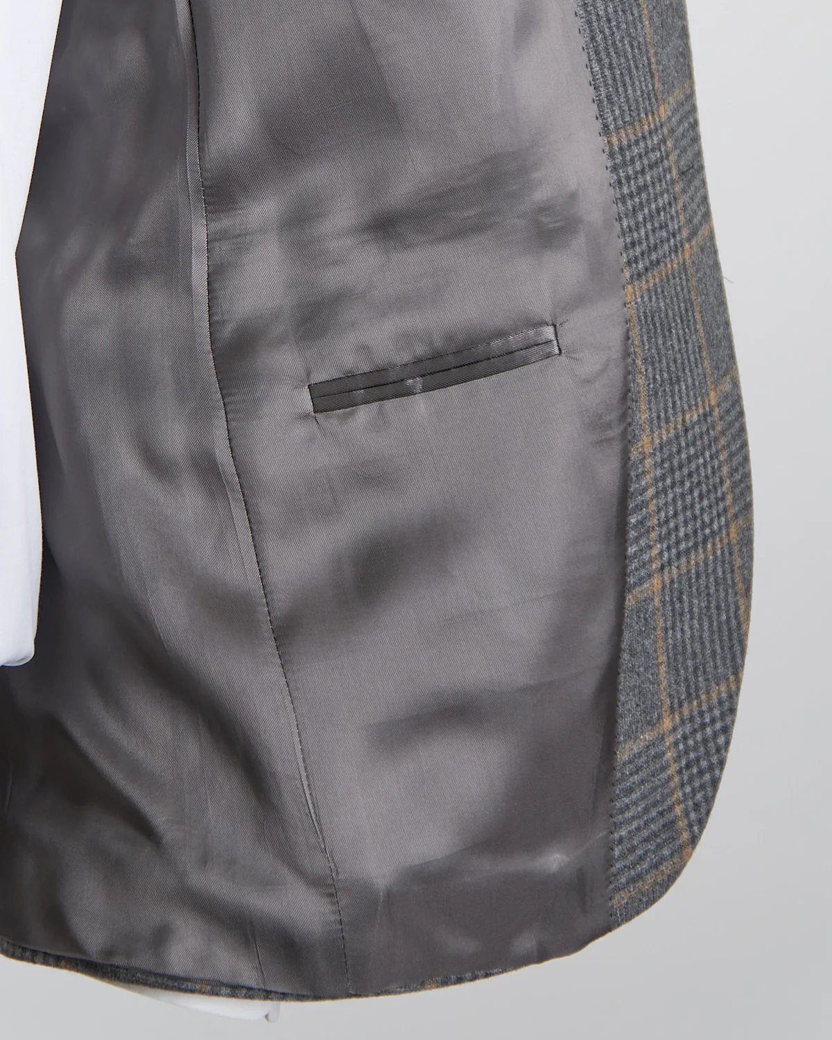 Wool Flannel Glencheck Suit - Image 5