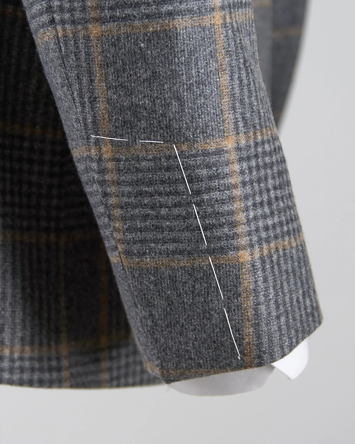 Wool Flannel Glencheck Suit - Image 7