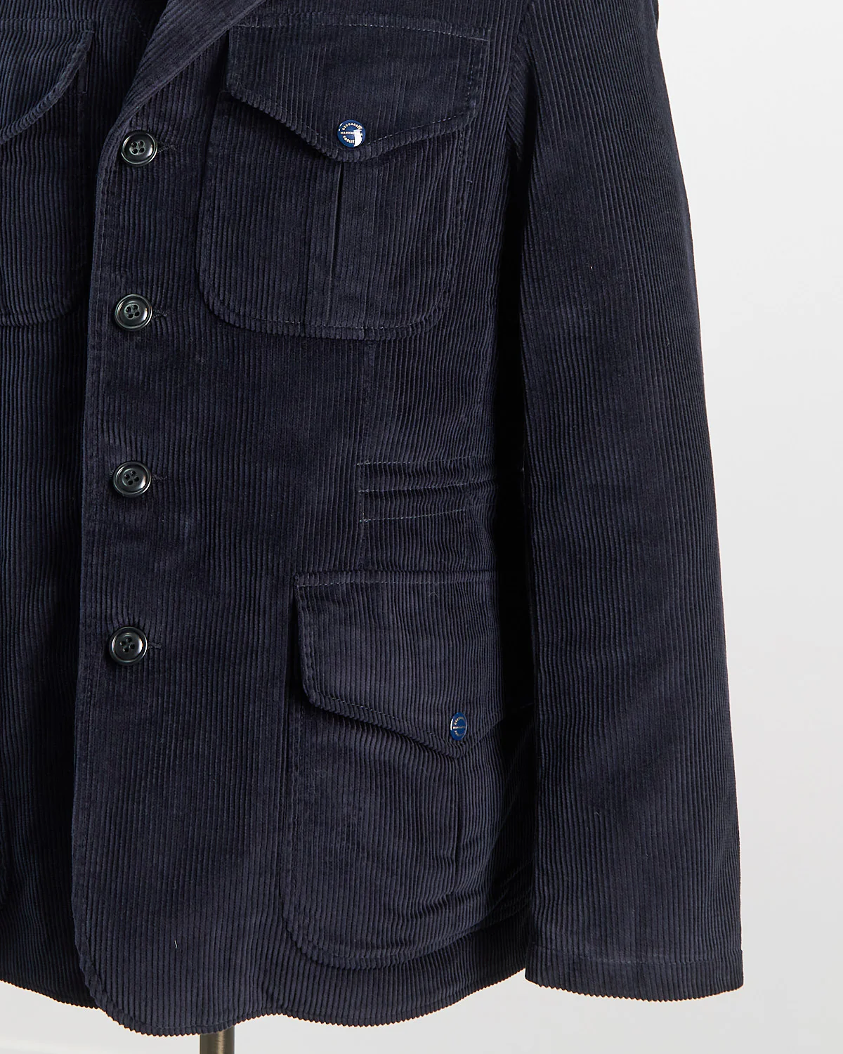 7028-Qk Corduroy 'Alligator' Field Jacket - Image 8