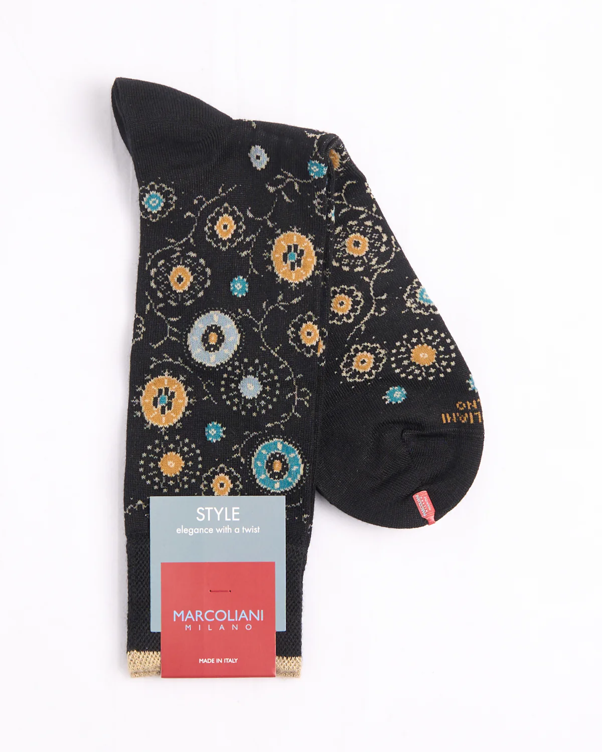 Black Mousse Of Modal Patna Decor Socks - Image 2