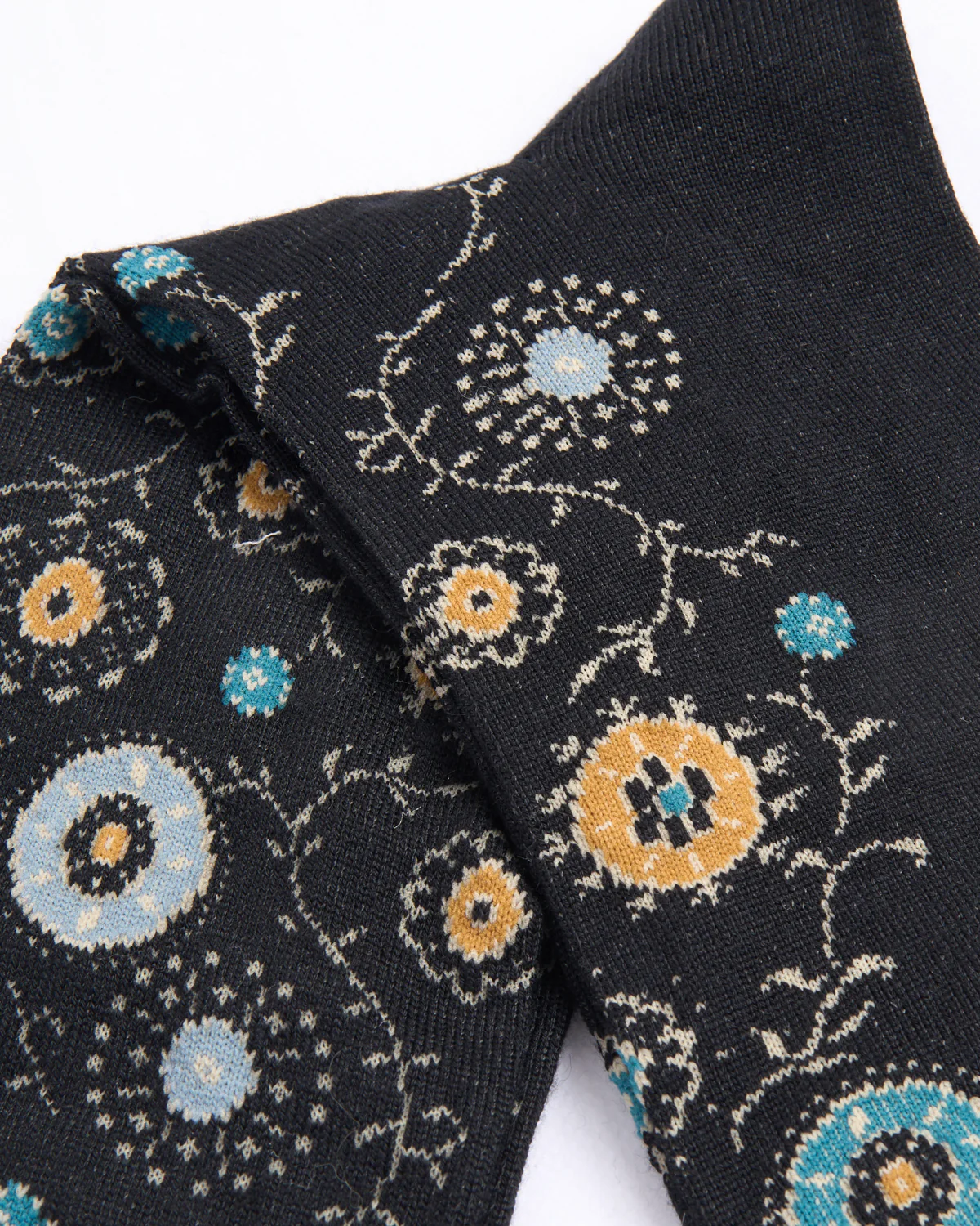 Black Mousse Of Modal Patna Decor Socks - Image 3