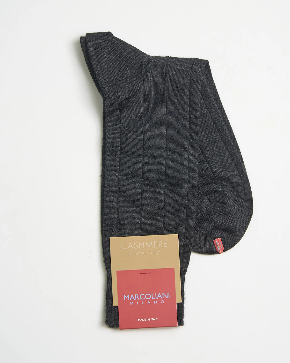 Light Cashmere Ribbed Dress Socks