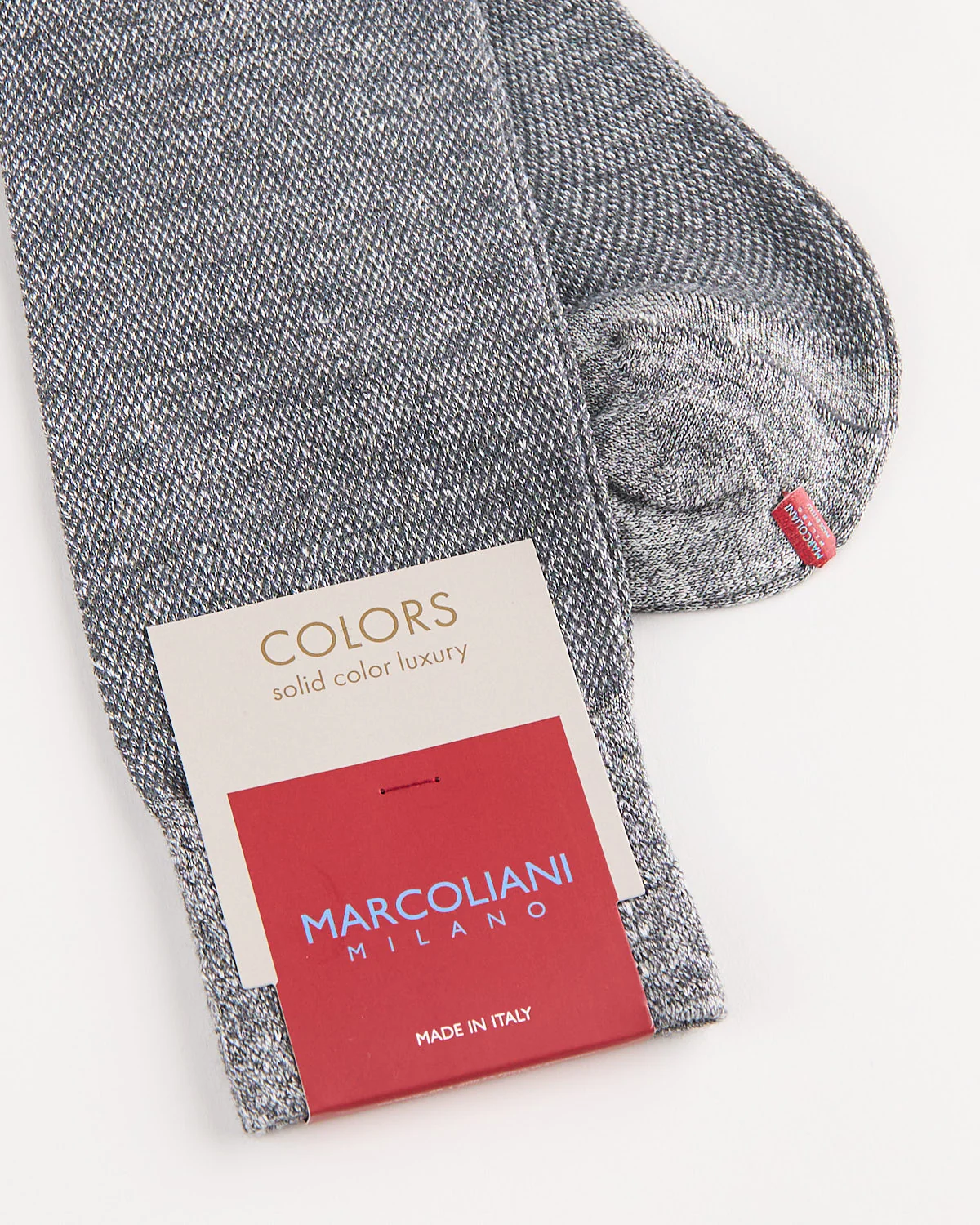 Linen & Cotton Piqué Socks - Image 3