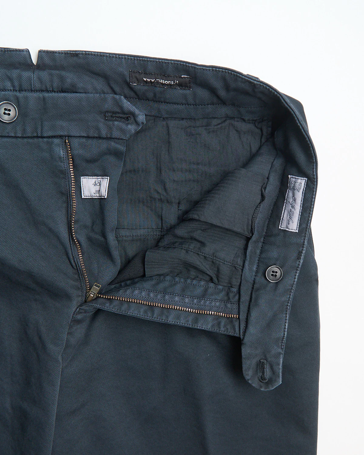 'Boston' Relaxed Silhouette Brushed Twill Casual Pants - Image 5