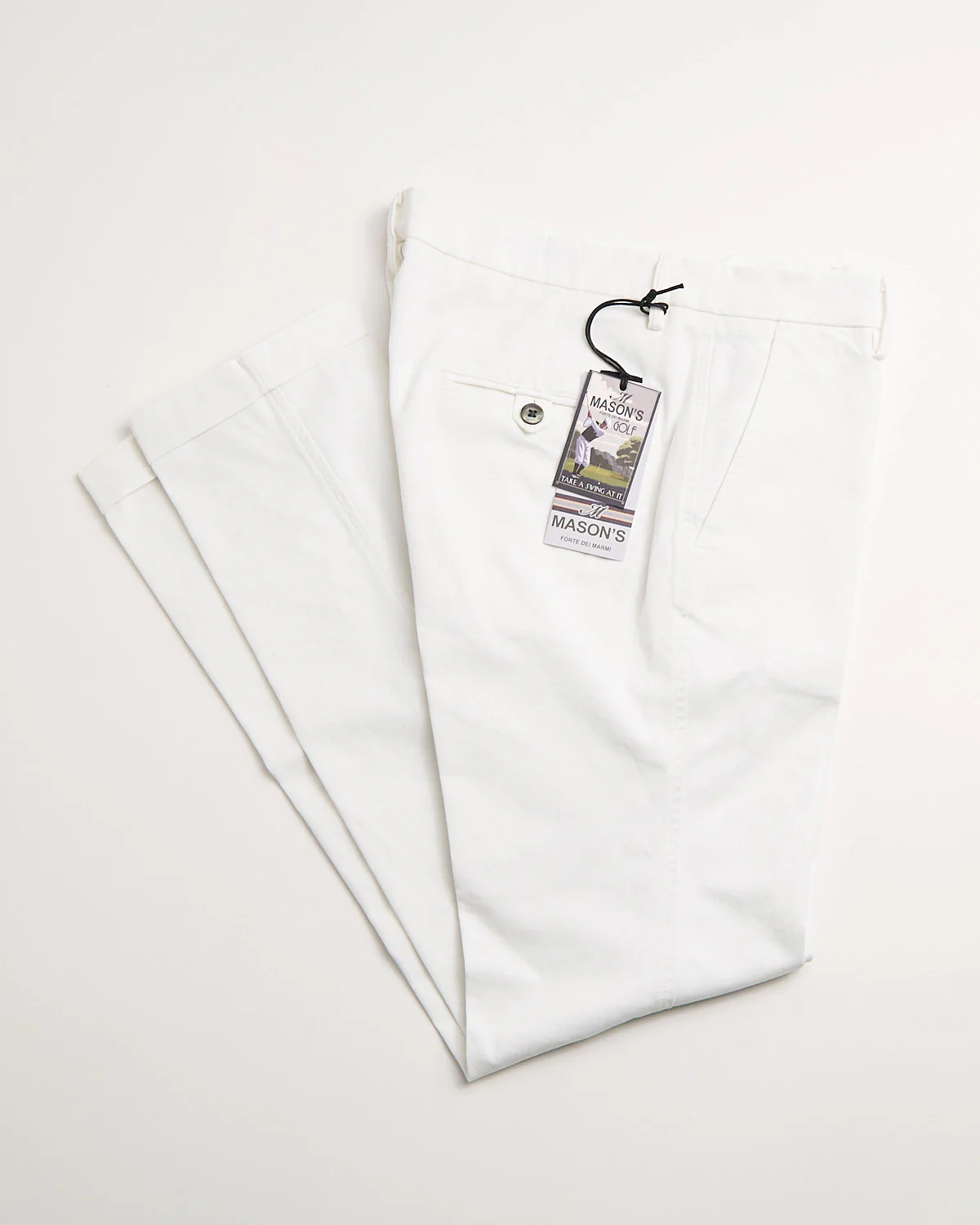 Signature Jersey 'Torino' Stretch Cotton Pants