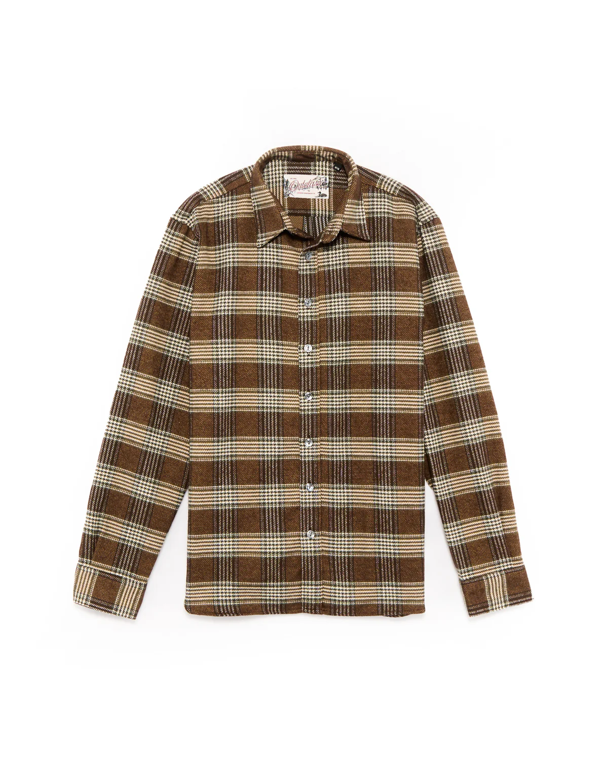 Brown Houndstooth Blanket Easy Shirt