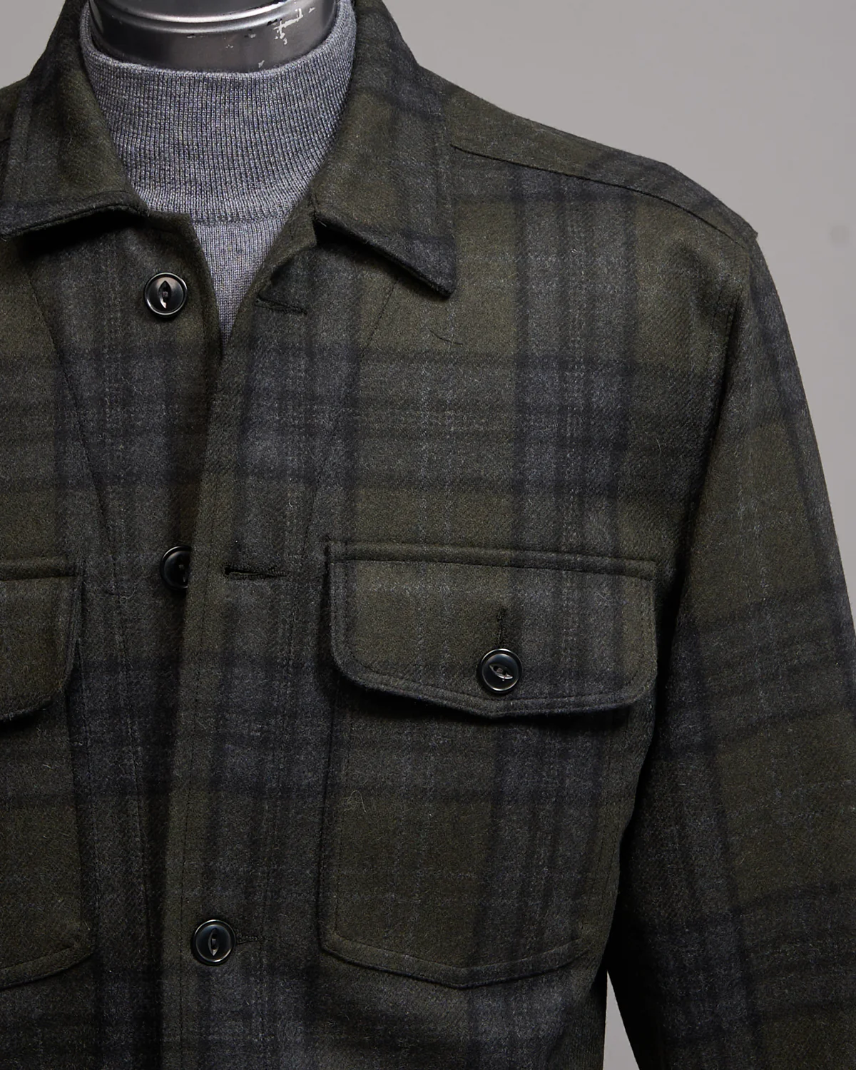 Hunter Plaid Camp Shirt - Image 2