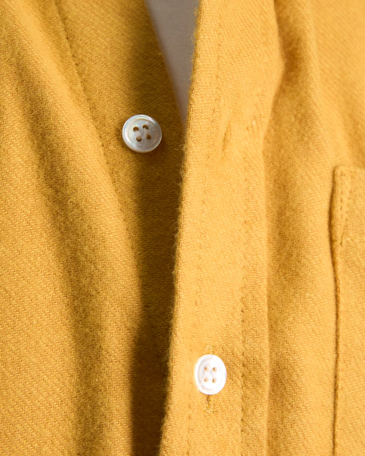 Saffron Twill Flannel Shirt - Image 7