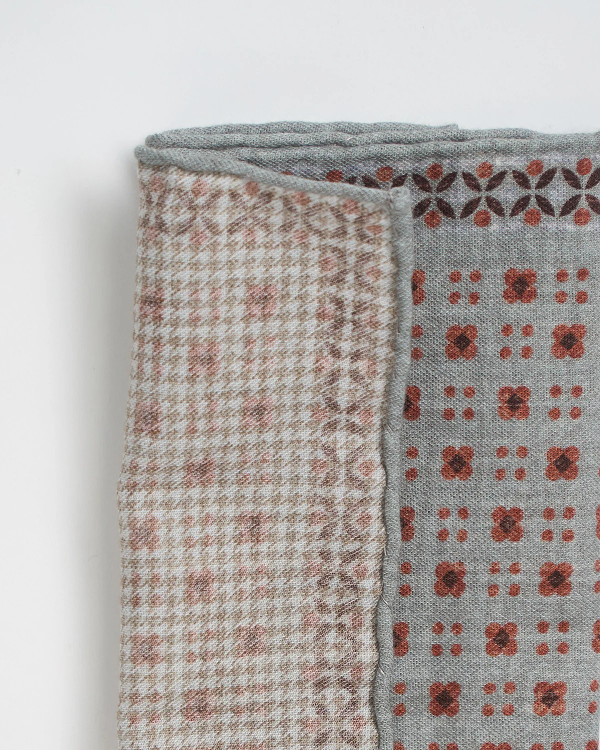 Geometric Print Pocket Square - Image 4