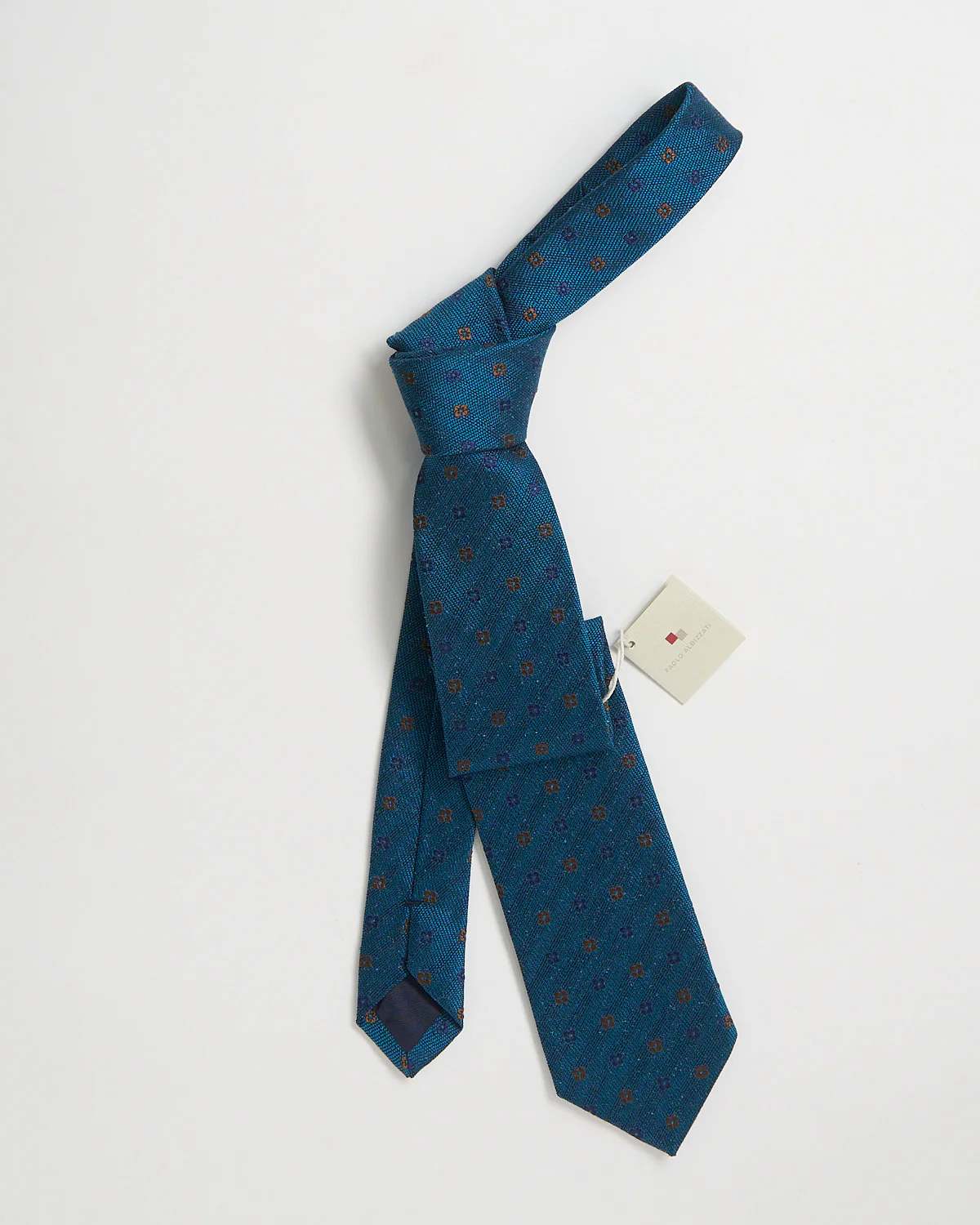 Mini Floral Jacquard Tie