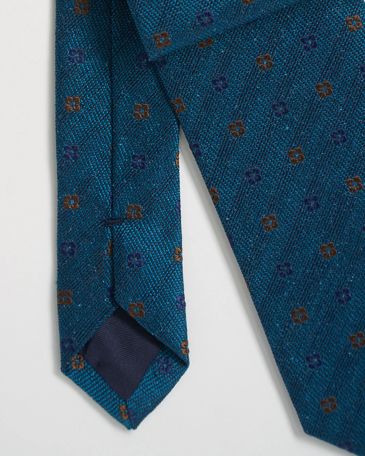 Mini Floral Jacquard Tie - Image 3